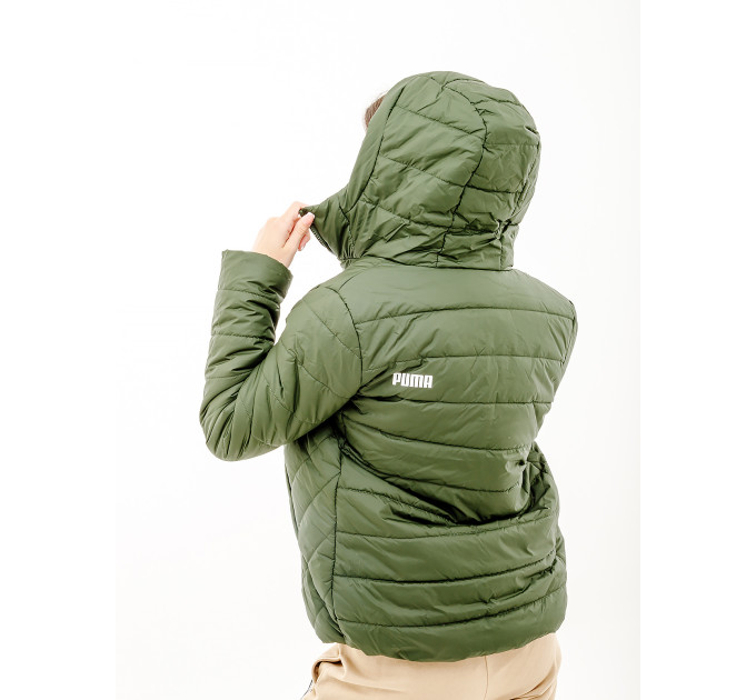 Жіноча Куртка Puma ESS Padded Jacket Хакі XS (7d84894031 XS)
