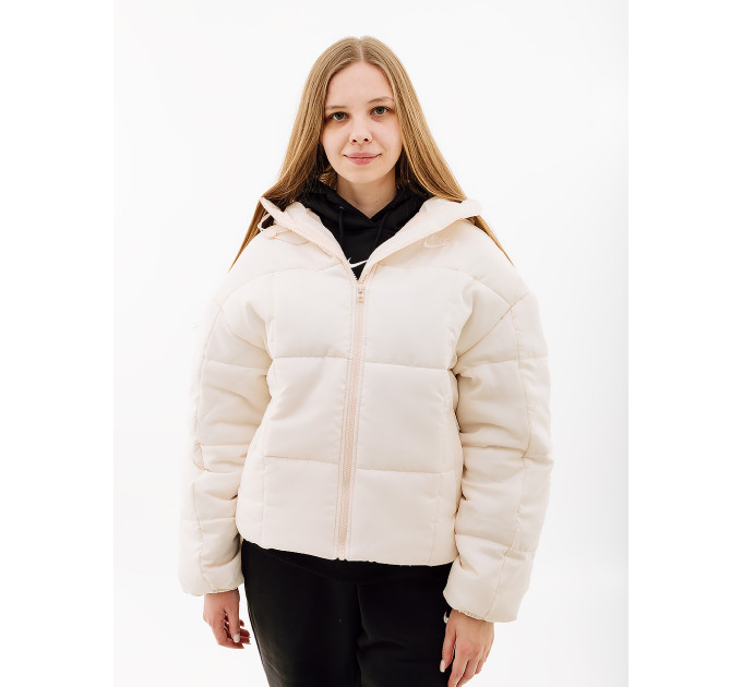 Жіноча Куртка Nike CLSC PUFFER Бежевий L (7dFB7672-838 L)