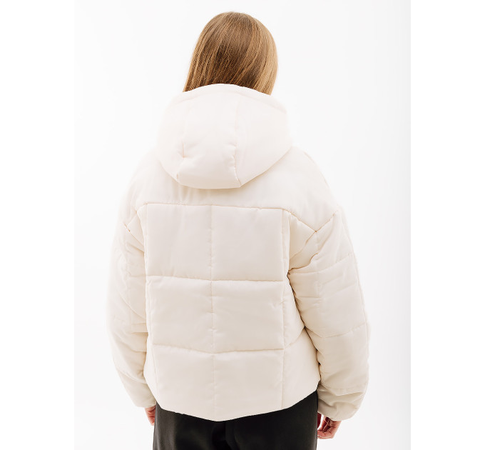 Жіноча Куртка Nike CLSC PUFFER Бежевий L (7dFB7672-838 L)