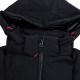 Жіноча Куртка CMP JACKET LONG ZIP HOOD Чорний XS (32K1516-U901 XS)