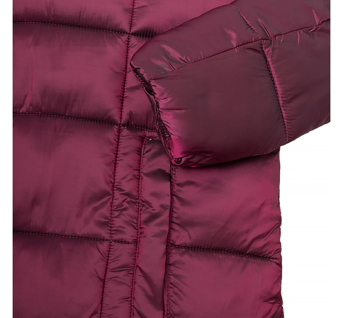 Жіноча Куртка CMP COAT FIX HOOD Бордовий XS (32K3136-C913 XS)