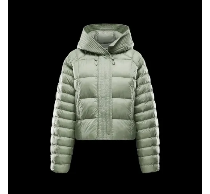 Жіноча Зимова куртка Nike W NSW ESSNTL PRIMA PUFFER Зелений M (7dFB8729-370 M)