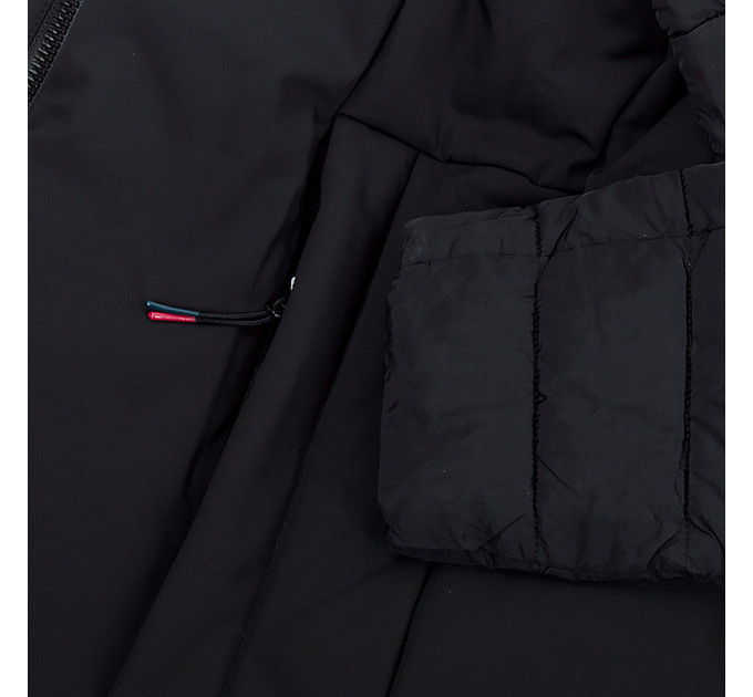 Жіноча Куртка CMP JACKET LONG ZIP HOOD Чорний M (32K1516-U901 M)