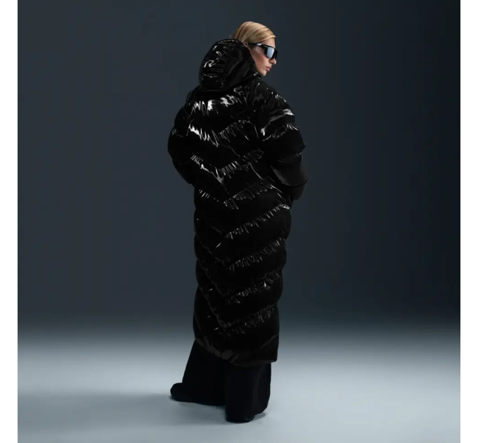 Жіноча Зимова куртка Nike W NSW TF OS SHN SNFL WNPFR PKA Чорний XS (7dFV7827-010 XS)