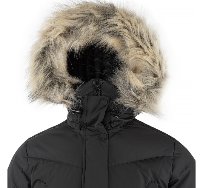 Жіноча Куртка HELLY HANSEN BOUVET DOWN PARKA Чорний XL (53619-990 XL)