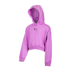 Дитяче Худі Nike G NSW AIR CROP HOODIE Фіолетовий L (DX5008-532)
