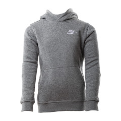 Дитяче Худі Nike B NSW HOODIE PO CLUB Сірий 122-128 (7dBV3757-091 122-128)