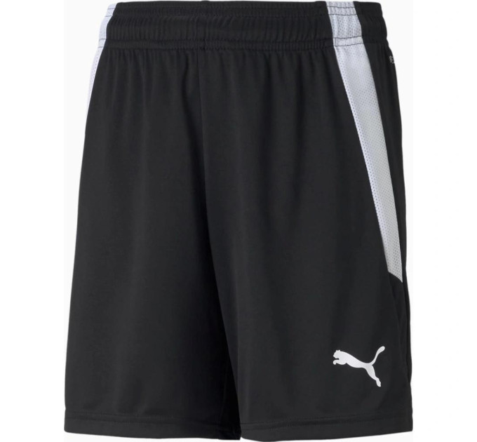 Шорти Puma teamLIGA Shorts Jr чорний, білий Діт 152 см 704931-03 152 см Шорти Puma teamLIGA Shorts Jr чорний, білий Діт 152 см 704931-03 152 см
