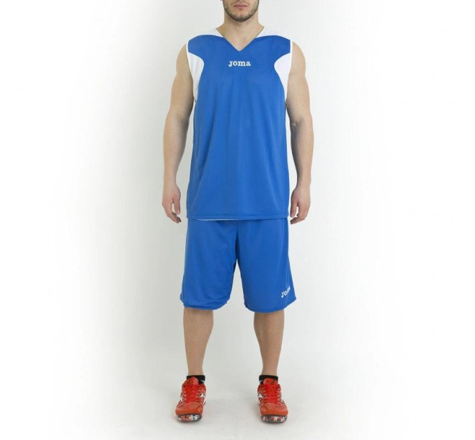 Баскетбольна форма Joma REVERSIBLE Білий Синій 3XL/4XL (1184.002 3XL/4XL)