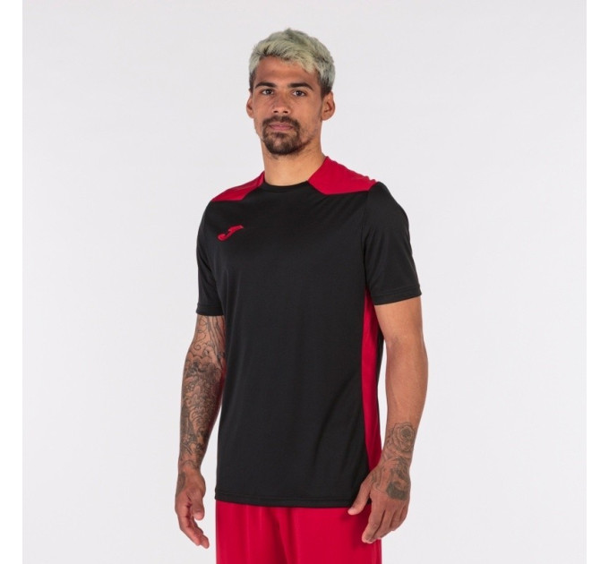 Дитяча Футболка JOMA CHAMPION VI Чорний 118-140 (101822.106 118-140)