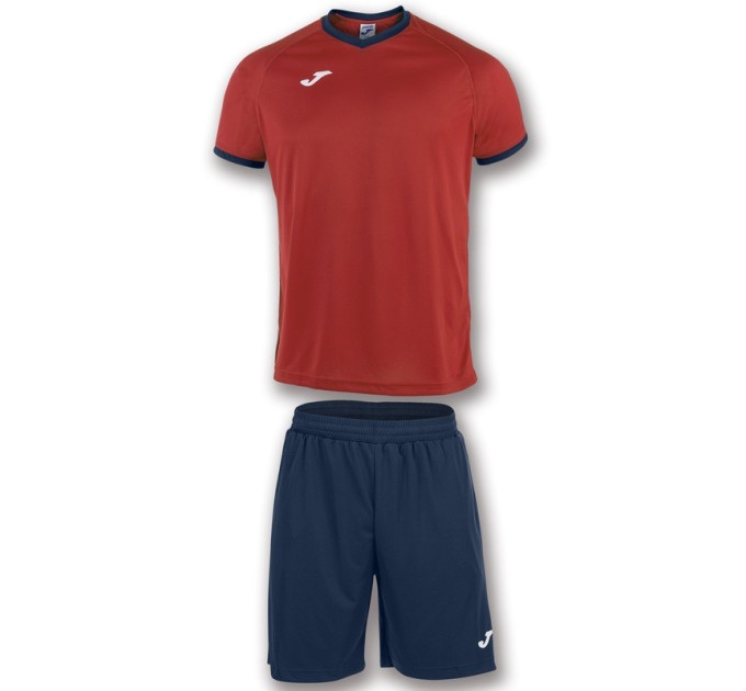 Футбольна форма Joma ACADEMY червоний,чорний S 101097.603 S