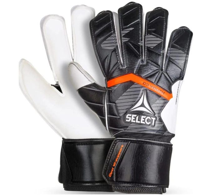 Рукавички воротарські Select GOALKEEPER GLOVES 03 YOUTH v25 чорний, білий Діт 5 (16 см) 601031-101 5