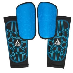 Щитки футбольні Select SHIN GUARD SUPER SAFE v23 синій, чорний Уні XS (зріст 134см) 647810-019