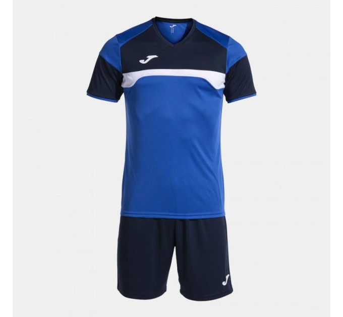 Дитяча Футбольна форма Joma DANUBIO III SET Синій 129-140 (103732.703 129-140)