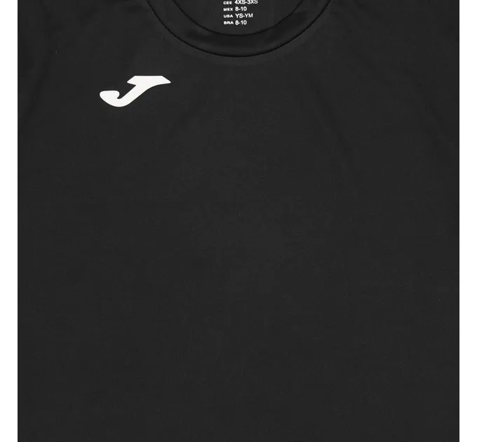 Футболка дитяча JOMA Combi Чорний (153-164 см) XS (100052.100)