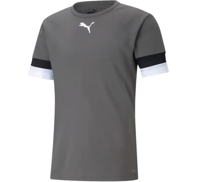 Футболка Puma teamRISE Jersey сірий Чол M 704932-13 M Футболка Puma teamRISE Jersey сірий Чол M 704932-13 M