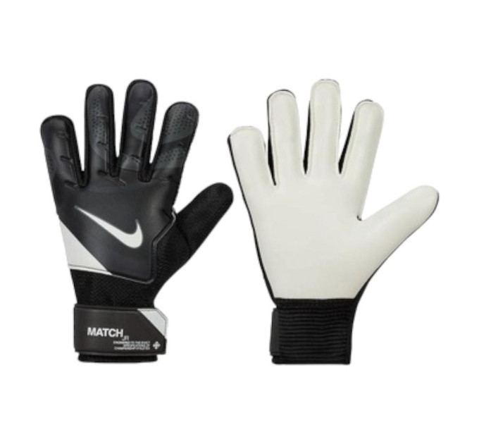 Воротарські рукавиці Nike NK GK MATCH JR - HO23 чорний,білий Діт 4 (13,6 см) FJ4864-011 4