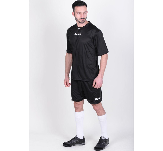 Форма (шорти + футболка) Zeus KIT PROMO чорний M Z00263 M Форма (шорти + футболка) Zeus KIT PROMO чорний M Z00263 M