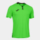 Футболка JOMA GOLD IV SHORT SLEEVE T-SHIRT FLUOR GREEN BLACK зелений,чорний 2XL 102766.021 2XL