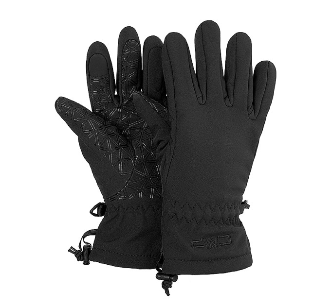Дитячі Рукавиці CMP KIDS SOFTSHELL GLOVES Чорний 4 (6524830J-U901)