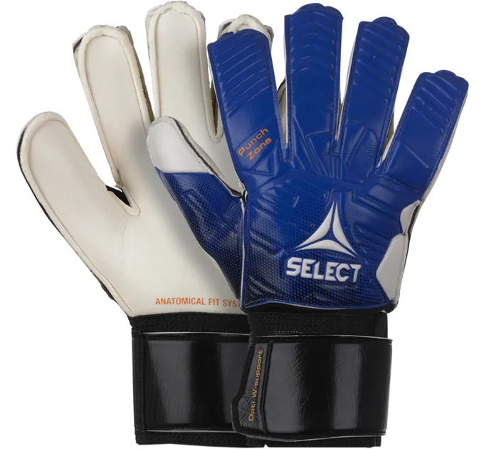 Рукавички воротарські Select GOALKEEPER GLOVES 03 YOUTH Синій, Білий Діт 4 (601072-373)