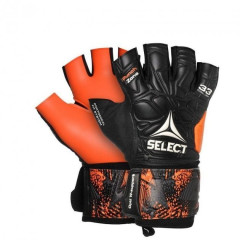 Рукавички воротарські Select GOALKEEPER GLOVES FUTSAL LIGA 33 чорний, помаранчовий Уні 11 (21см) 609330-201 11