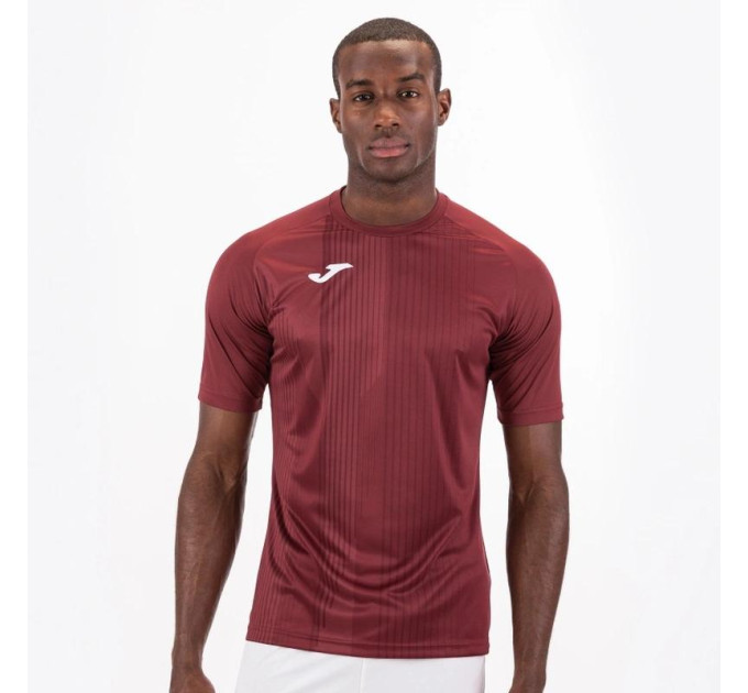 Чоловіча Футболка Joma TIGER Бордовий S (100945.671 S)