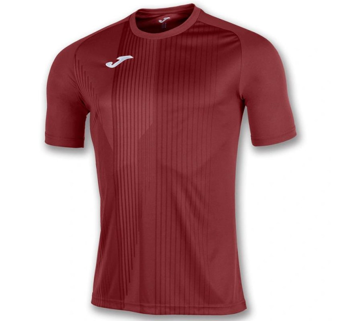 Чоловіча Футболка Joma TIGER Бордовий S (100945.671 S) Чоловіча Футболка Joma TIGER Бордовий S (100945.671 S)