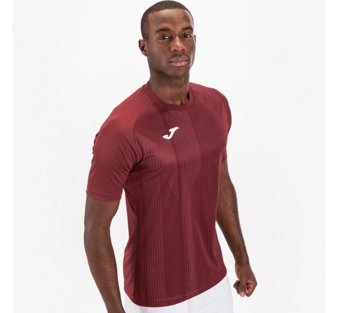 Чоловіча Футболка Joma TIGER Бордовий S (100945.671 S)