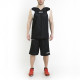 Баскетбольна форма Joma REVERSIBLE чорний,білий 3XL-4XL 1184.001 3XL-4XL
