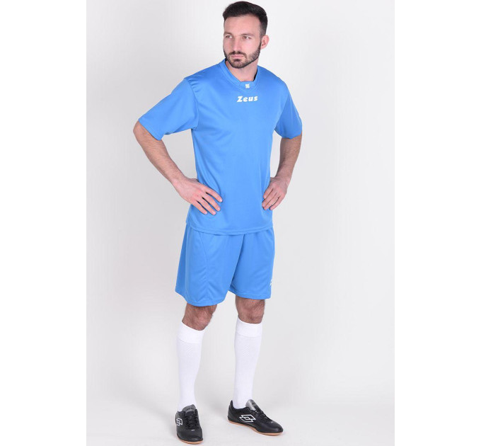 Форма (шорти + футболка) Zeus KIT PROMO блакитний 2XL Z00578 2XL Форма (шорти + футболка) Zeus KIT PROMO блакитний 2XL Z00578 2XL