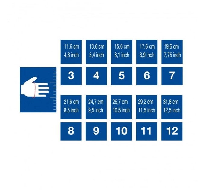 Воротарські рукавиці Joma GK-PANTHER Синій Жовтий 12 (401182.317 12)