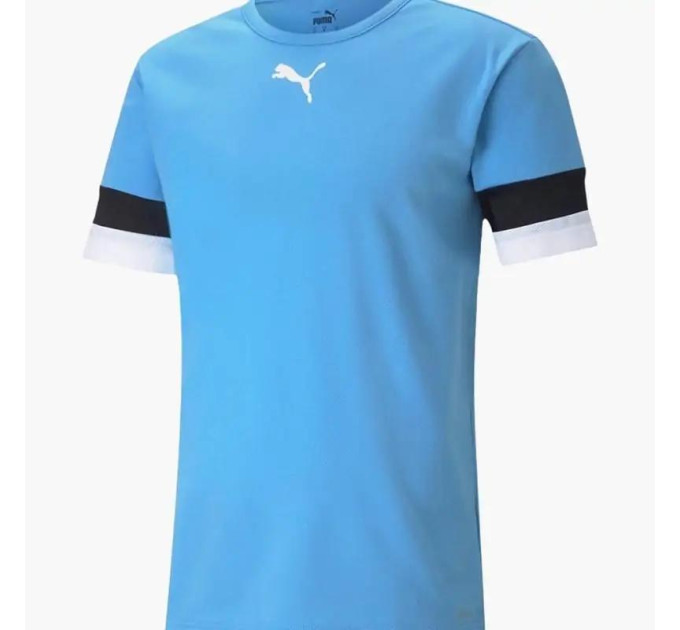 Футболка Puma teamRISE Jersey блакитний Чол XL 704932-18 XL Футболка Puma teamRISE Jersey блакитний Чол XL 704932-18 XL