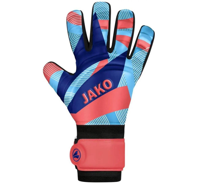 Рукавички воротарські Jako River Basic Junior RC помаранчевий, синій Діт 8 (20 см) 2580-192 8 Рукавички воротарські Jako River Basic Junior RC помаранчевий, синій Діт 8 (20 см) 2580-192 8