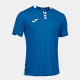 Футболка JOMA GOLD IV SHORT SLEEVE T-SHIRT ROYAL WHITE синій S 102766.702 S