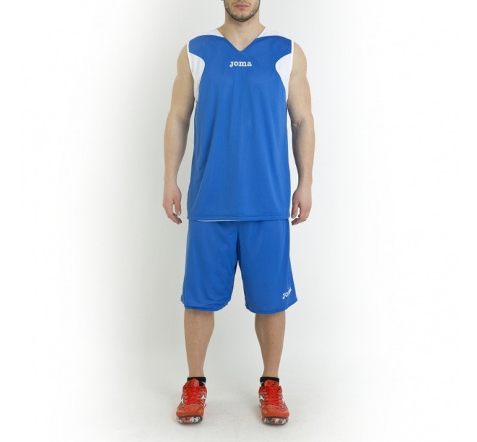 Баскетбольна форма Joma REVERSIBLE білий,синій XL-2XL 1184.002 XL-2XL
