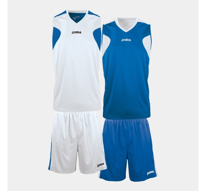 Баскетбольна форма Joma REVERSIBLE білий,синій XL-2XL 1184.002 XL-2XL Баскетбольна форма Joma REVERSIBLE білий,синій XL-2XL 1184.002 XL-2XL
