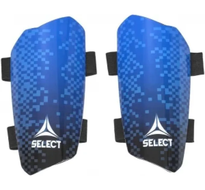 Щитки футбольні Select SHIN GUARDS STANDARD v23 синій, чорний Уні L (рост 160-180см) 647610-125L