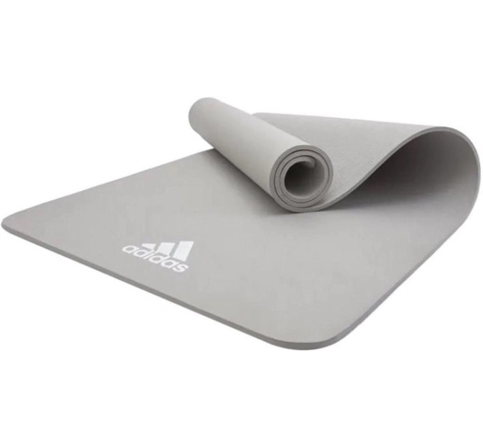 Килимок для йоги Adidas Yoga Mat сірий Уні 176 х 61 х 0,8 см ADYG-10100GR