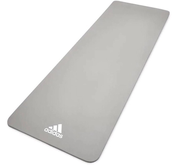 Килимок для йоги Adidas Yoga Mat сірий Уні 176 х 61 х 0,8 см ADYG-10100GR
