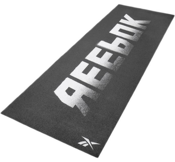 Двосторонній килимок для йоги Reebok Double Sided 4mm Yoga Mat чорний Уні 173 х 61 х 0,4 см RAYG-11030BK
