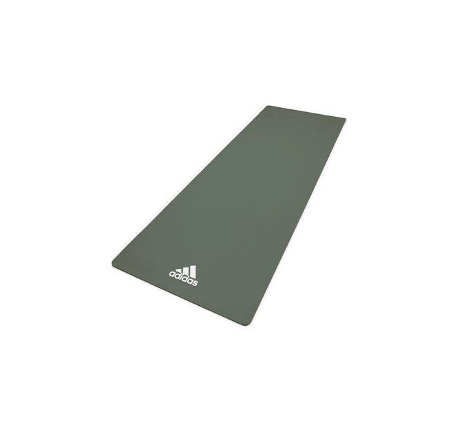 Килимок для йоги Adidas Yoga Mat темно-зелений Уні 176 х 61 х 0,8 см ADYG-10100RG