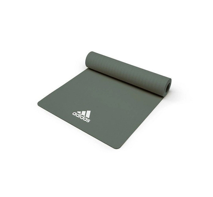 Килимок для йоги Adidas Yoga Mat темно-зелений Уні 176 х 61 х 0,8 см ADYG-10100RG