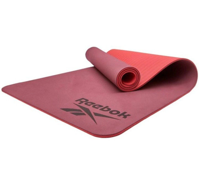 Двосторонній килимок для йоги Reebok Double Sided Yoga Mat червоний Уні 173 х 61 х 0,4 см RAYG-11042RD