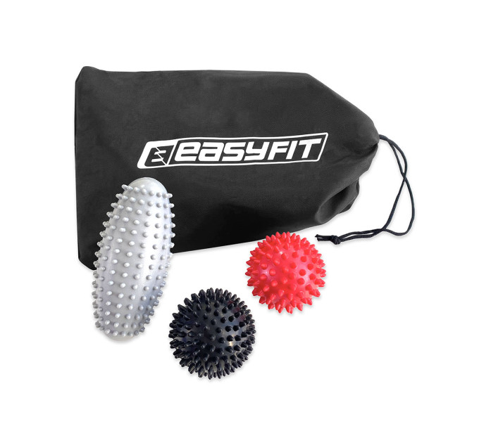 Набір для масажу та МФР EasyFit PVC Set-1 у сумочці Набір для масажу та МФР EasyFit PVC Set-1 у сумочці