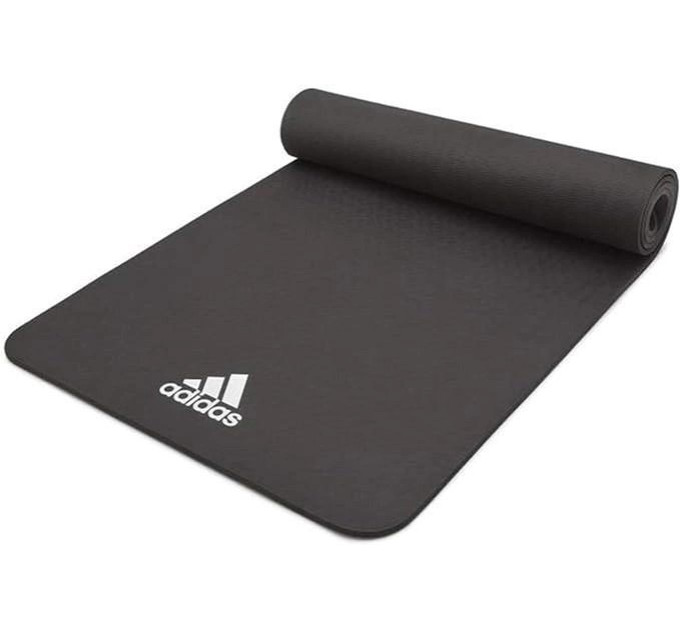Килимок для йоги Adidas Yoga Mat чорний Уні 176 х 61 х 0,8 см ADYG-10100BK