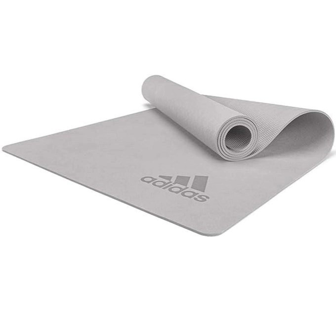 Килимок для йоги Adidas Premium Yoga Mat сірий Уні 176 х 61 х 0,5 см ADYG-10300GR Килимок для йоги Adidas Premium Yoga Mat сірий Уні 176 х 61 х 0,5 см ADYG-10300GR