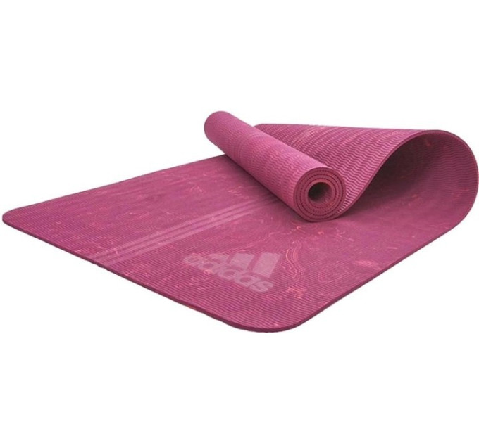 Килимок для йоги Adidas Camo Yoga Mat фіолетовий Уні 173 х 61 х 0,5 см ADYG-10500PK