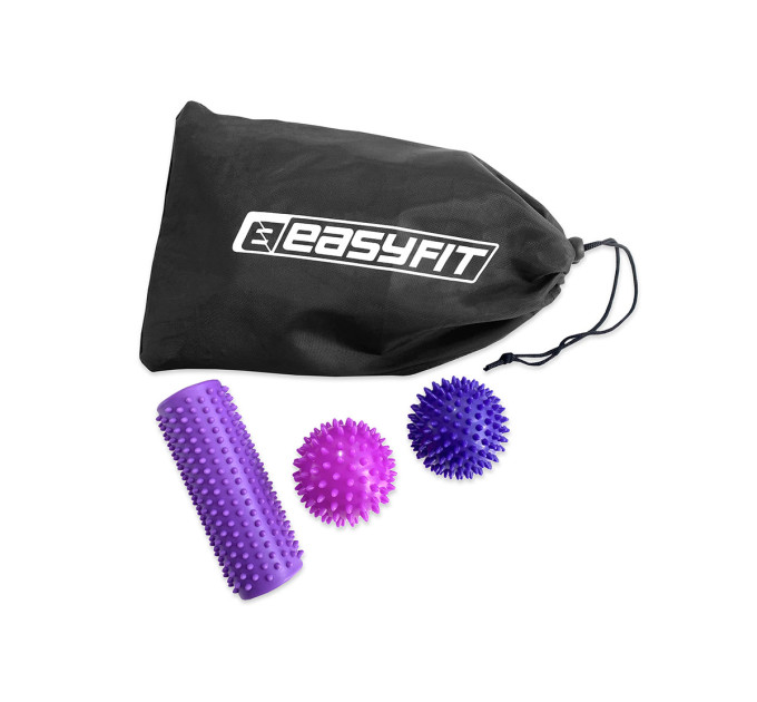 Набір для масажу та МФР EasyFit PVC Set-2 у сумочці Набір для масажу та МФР EasyFit PVC Set-2 у сумочці
