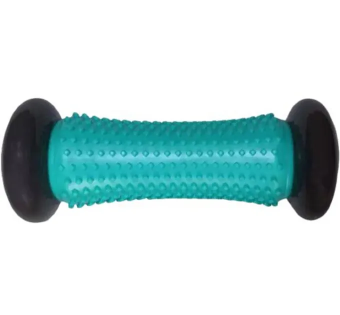 Масажний ролик LiveUP MASSAGE BAR сірий, бірюзовий 16.5х7см LS5048-b Масажний ролик LiveUP MASSAGE BAR сірий, бірюзовий 16.5х7см LS5048-b